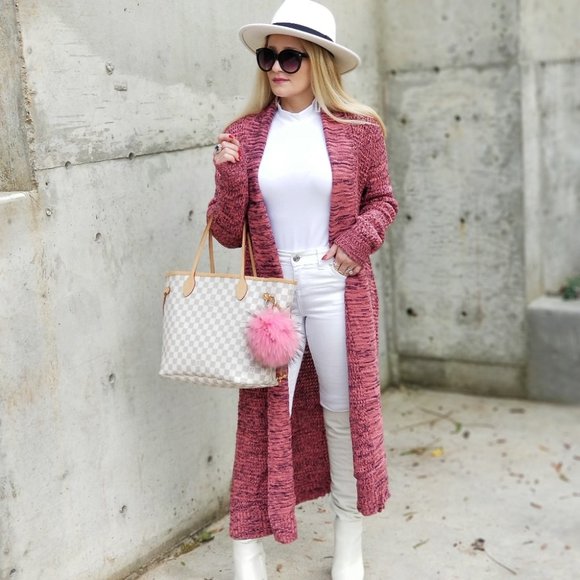 Cardigan Long Sleeve Knitted Sweater Cardi… - Picture 4 of 9